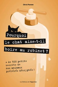 Pourquoi le chat aime-t-il boire au robinet ? - Chris Pavone