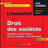 L’essentiel du droit des sociétés (2018)