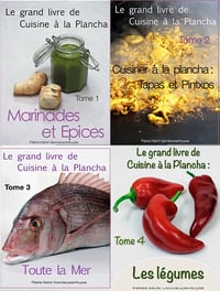 Le grand livre de cuisine à la plancha -tomes 1 à 5