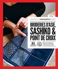 Broderies D'asie, Sashiko & Point De Croix - Collectif Marabout (2025)