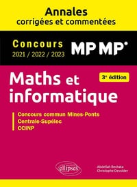 Maths et informatique MP-MP* - Abdellah Bechata, Christophe Devulder (2024)