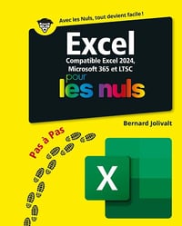 Excel 2024 Pas à Pas pour les Nuls - Jolivalt Bernard (2025)