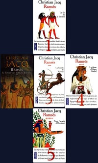 Christian Jacq - Ramsès - Intégrale 5 tomes