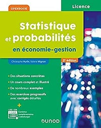 Statistique et probabilités en économie-gestion - 2e éd. - Christophe Hurlin (2022)