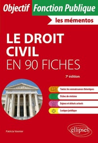 Le droit civil en 90 fiches (7e édition) - Patricia Vannier (2025)