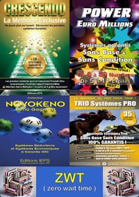 Pack Ieps,Loto,Keno,Crescendo,Powermillions,PMU - collectif