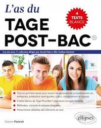 L'as du TAGE post-bac - 4 tests blancs de Tage Post-Bac - Dorone Parienti