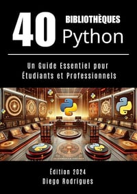 Diego Rodrigues - 40 BIBLIOTHÈQUES PYTHON Édition 2024: Un Guide Essentiel pour Étudiants et Professionnels (2024)