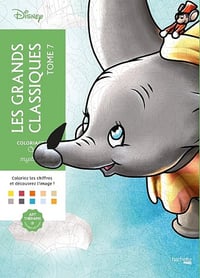 Coloriages mystères Disney - Les Grands classiques Tome 7 - William Bal