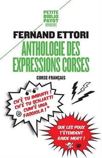 Anthologie des expressions corses - Fernand Ettori (2017)