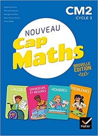 Collectif, "Cap Maths CM2 - Manuel Nombres + Cahier de géom + Dico" (2021)