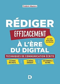 Rédiger efficacement à l'ère du digital - Frédéric Wauters (2023)