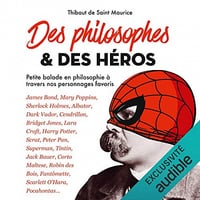 Des philosophes & des héros. Petite balade en philosophie à travers nos personnages favoris - Thibaut de Saint Maurice (2019)