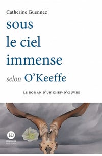 Sous le ciel immense selon O'Keeffe - Catherine Guennec (2021)