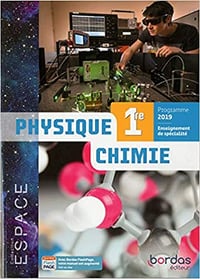ESPACE - Physique-Chimie 1re - Livre élève - Pascal Bottos (2019)