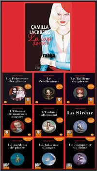 CAMILLA LACKBERG - Série Erica Falck et Patrik Hedström (11 Tomes)
