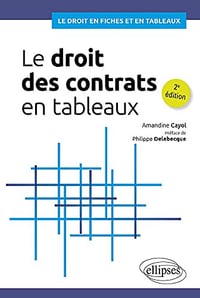 Le droit des contrats en tableaux - Cayol Amandine (2021)