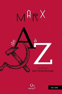 Marx de A à Z - Jean-Numa Ducange (2021)