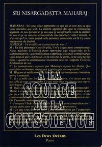 Sri Nisargadatta Maharaj - À la source de la conscience (1991)