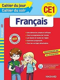 Collectif, "Cahier du Jour, Cahier du Soir - Français CE1, 7-8 ans"