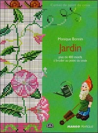 Jardin : Plus de 400 motifs à broder au points de croix