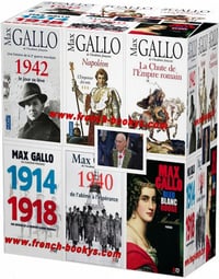 Max Gallo - Pack 33 Ebooks