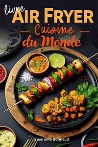 Emerante Bonnaud - Livre air fryer Cuisine du monde (2025)