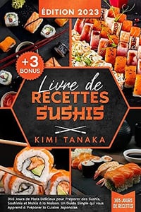 Kimi Tanaka - Livre de Recettes Sushis (2022)