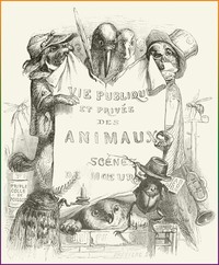 Vie privée et publique des animaux