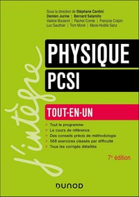 Physique Tout-en-un PCSI - 7e éd. - Stéphane Cardini (2024)