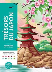 Coloriages mystères Trésors du Japon: Coloriez les chiffres et découvrez l'image - Christophe-Alexis Perez (2026)