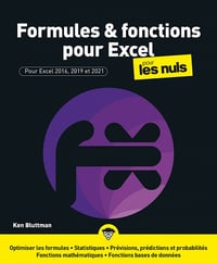 Formules et fonctions pour Excel 2021 Pour les Nuls - Ken Bluttman (2022)