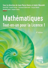Collectif - Mathématiques Tout-en-un pour la Licence 1 - 4e éd (Sciences Sup)
