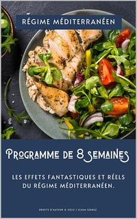 Elena Gómez, Eliana Abreu - Régime méditerranéen: Programme de 8 semaines (2025)
