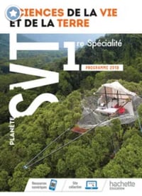 Hachette - Manuel SVT - 1ère spé - édition 2019