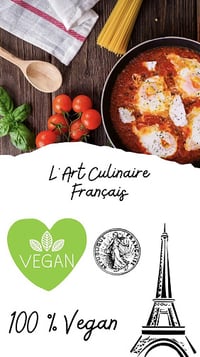 Maxence CELISSE - L'art Culinaire Français et 100% VEGAN (2025)