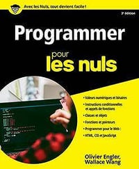 Programmer pour les Nuls, 3e édition (2017)