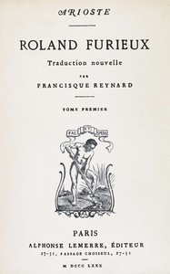 Roland Furieux, tome 1 : $b Traduction nouvelle par Francisque Reynard