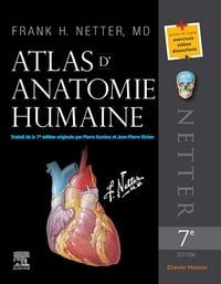 Atlas d'anatomie humaine (Hors collection) 7e Édition - Frank H. Netter (2019)