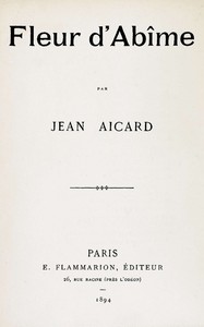 Fleur d'Abîme