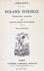Roland Furieux, tome 2 : $b Traduction nouvelle par Francisque Reynard