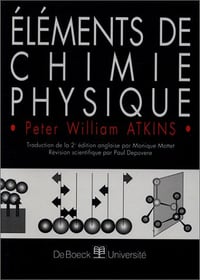 Eléments de chimie physique - Peter William Atkins, Monique Mottet (1998)