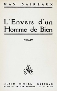 L'envers d'un homme de bien : $b roman