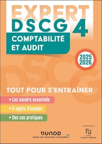 DSCG 4 - EXPERT - Comptabilité et audit 2025-2026 - Kada Meghraoui, Jean-Michel Palou, Gwenaëlle Quatre (2025)