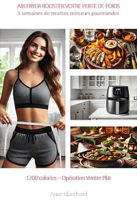 ANNE BLANCHARD - AIR FRYER BOOSTER VOTRE PERTE DE POIDS: 1200 calories – Opération Ventre Plat (2025)