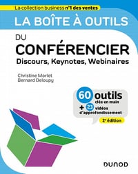 La boîte à outils du Conférencier, 2e édition: Discours, Keynotes, Webinaires - Christine Morlet (2022)