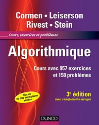 Collectif d'auteurs - Algorithmique - 3ème édition - Cours avec 957 exercices et 158 problèmes: Cours avec 957 exercices et 158 problèmes