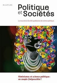 Volume 42, numéro 1, 2023 Féminismes et science politique : un couple (im)possible - Danielle Coenga-Oliveira(2023)