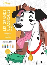 Coloriages mystères Disney - Les Grands classiques Tome 6 - Edouard Vauthey