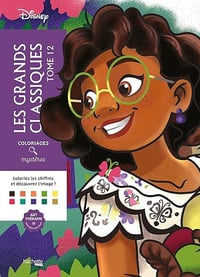 Coloriages mystères Disney - Les Grands classiques Tome 12 - Aurélia Bertrand